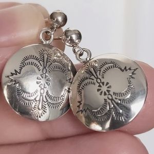 Vintage Sterling Silver Earrings